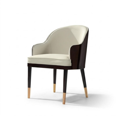 Stuhl 1x Ess Zimmer Polster Stuhl Fernseh Lounge Club Leder Textil Sitz Sessel