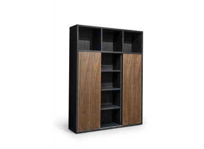 Büro Akten Regal Schrank Vitrine Holz Regale Schränke Office Büro Universal Neu