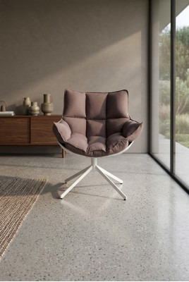 Stuhl Sessel Club Cocktail Textil Lounge Stoff Polster 1 Sitzer Metall Sitz Neu