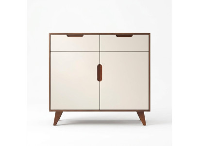 Kommode Design Holz Kommoden Schrank Luxus Sideboard Lowboard Anrichte Beige
