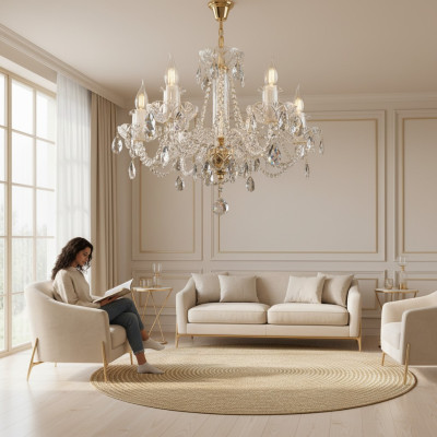 Wohnzimmer Leuchte Esszimmer Kronleuchter Leuchte Lampe Decken Lampen Leuchten