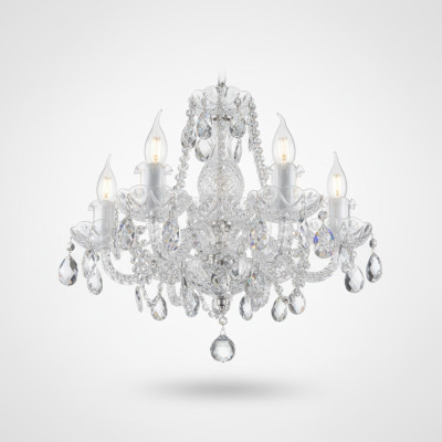 Kronleuchter Decken Leuchte Beleuchtung Kristall Neu Bohemia Klassische Lampe