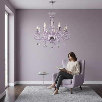 Kronleuchter Bohemia Decken Beleuchtung Wohnzimmer Leuchte Lampe Deckenlampe
