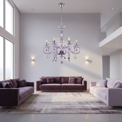 Kronleuchter Bohemia Decken Beleuchtung Wohnzimmer Leuchte Lampe Deckenlampe
