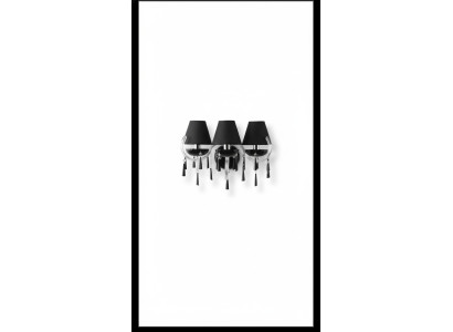 Wandleuchte Bohemia Classic Wandleuchter Doppel Wandlampe Neu
