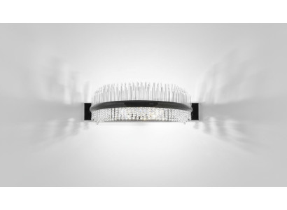 Wandleuchte Bohemia Luster Leuchte Kronleuchter Wand Lampen Kristall Wandlampe