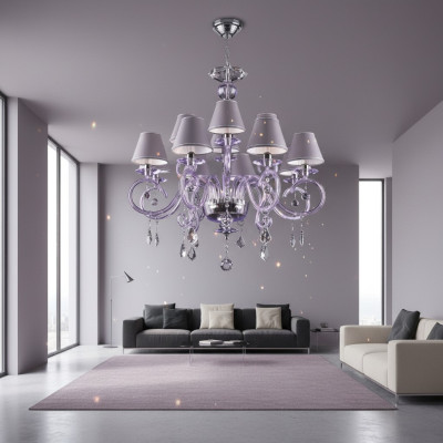 Kristall Leuchte Decken Luster Lampe Leuchte Lampen Decken Bohemia Kronleuchter