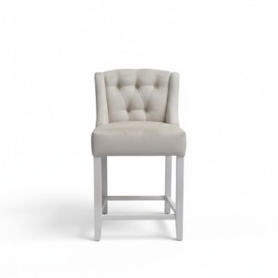 Beige Barhocker Barstuhl 10er Set Stoff Design Barstühle Chesterfield Stühle