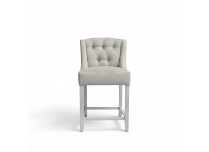 Beige Barhocker Barstuhl 10er Set Stoff Design Barstühle Chesterfield Stühle