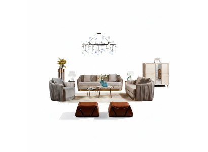 Garnitur Couch Polster Textil Sofa Couchen Polster Sitz Garnituren 321 Designer