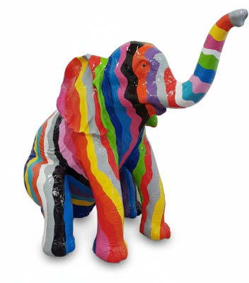 Abstraktes Gorilla Deko Figur Statue Skulptur 140cm Figuren Statuen Skulpturen