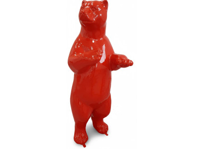 Abstrakte Dekoration Figur Statue Skulptur 178cm Figuren Statuen Skulpturen Bär