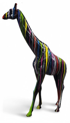 Abstrakte Deko Figur Statue Skulptur 320cm Figuren Statuen Skulpturen Giraffe