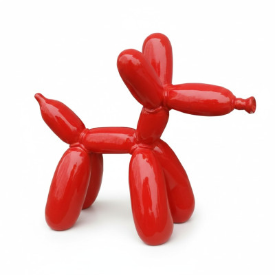 Abstrakte Ballon Hund Deko Figur Statue Skulptur 57cm Figuren Skulpturen Statuen