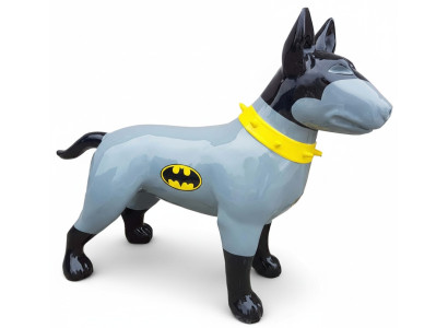 Abstrakte Deko Figur Statue Skulptur 85cm Figuren Statuen Skulpturen Batman Neu