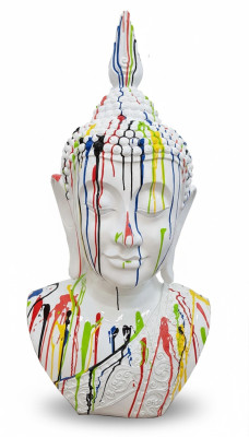 Abstrakte Buddha Deko Figur Statue Skulptur 117cm Figuren Statuen Skulpturen Neu