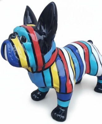 Abstrakte Deko Figur Statue Skulptur 30cm Figuren Statuen Skulpturen Hund 30x45