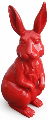 Abstrakte Deko Figur Statue Skulptur 220cm Fuguren Statuen Skulpturen Hase Neu