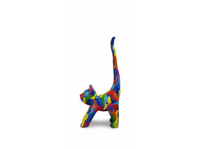 Abstrakte Deko Figur Statue Skulptur 190cm Figuren Statuen Skulpturen Katze Neu