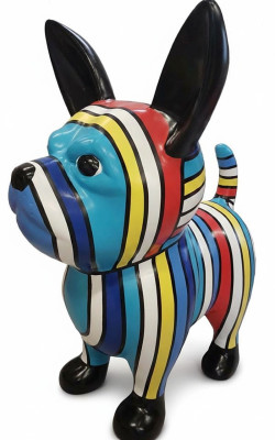 Abstrakte Deko Figur Statue Skulptur 175cm Figuren Statuen Skulpturen Hund A640