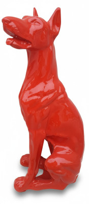 Abstrakte Deko Figur Statue Skulptur 80 cm Figuren Statuen Skulpturen Doberman