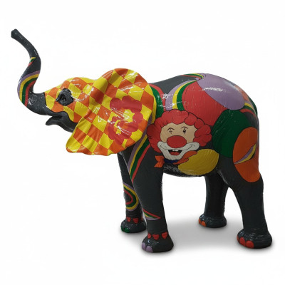 Abstrakte Deko Figur Statue Skulptur 160cm Figuren Statuen Skulpturen Elefant