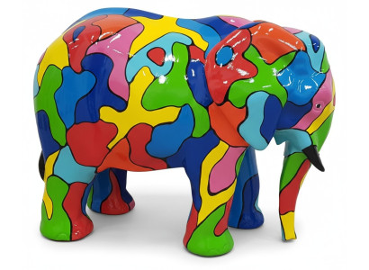 Abstrakte Design Dekoration Statue Figur Skulptur Figuren Statuen Elefant A524D