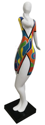Abstrakte Deko Figur Statue Skulptur 102cm Figuren Statuen Skulpturen Neu(A170A)