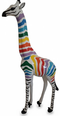 Abstrakte Deko Figur Statue Skulptur 205cm Figuren Statuen Skulpturen Neu (A687)