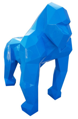 Abstrakte Deko Figur Statue Skulptur 128cm Figuren Statuen Skulpturen Gorilla