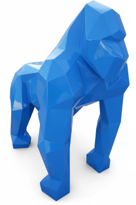 Abstrakte Deko Figur Statue Skulptur 128cm Figuren Statuen Skulpturen Gorilla