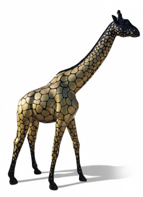 Abstrakte XXL 320 cm Figur Statue Design Skulptur Dekoration Außen Innen Garten