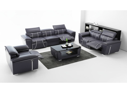Wohnlandschaft Ecksofa mit USB U Form Sofa Couch Polster Sitz Garnitur XXL Neu