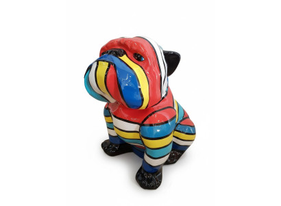 Abstrakte Deko Figur Statue Skulptur 80cm Figuren Statuen Skulpturen Hund (A701)