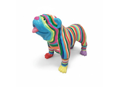 Abstrakte Figur Statue Design Dekoration Skulptur Deko 90cm Hund Garten Statuen