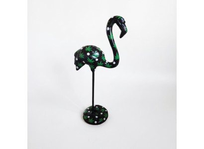 Abstrakt Flamingo Figur Statue Skulptur Garten Design Statuen Dekoration 119cm