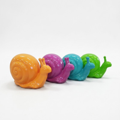 Abstrakt Schnecke Figur Statue Skulptur Deko Garten Design Statuen Dekoration