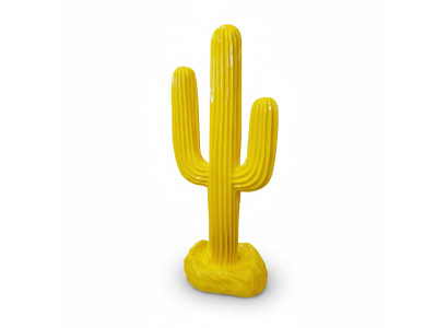 Abstrakte Figur Kaktus Statue Pflanze Skulptur Deko Garten Design 185cm Statuen