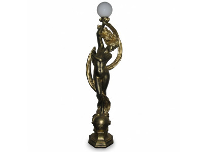 Skulptur Frau mit Schleier Figur Statuen Skulpturen Statue Kunststoff 172cm Neu