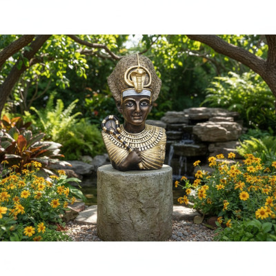 Ägypten Skulptur Ramses II Büste Statuen Figuren Ägyptische Figuren Statuen 50cm