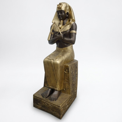 Ägyptische Pharao Figur Statue Skulptur Statuen Figuren 125 cm Antik Stil Neu