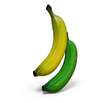 Banane Aussteller 150cm Gewerbe Ladenausstattung Figur Statue Garten Deko Neu