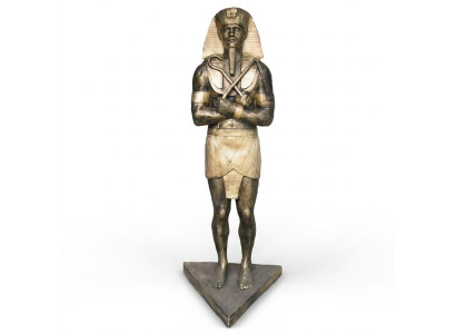 Ägypten Skulptur Ramses II Kunststoff Statue Figuren Statuen Antik Stil 190 cm