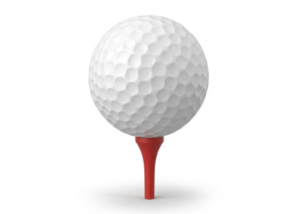 Abstrakte Deko Figur Skulptur Golf Club 120cm Figur Golf Ball Bälle Aussteller