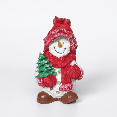Weihnachtsmann Figur Statue Aussenleuchte Dekoration Nikolaus Skulptur 51cm Neu