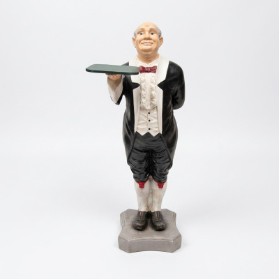 Butler Figur Statue Figuren Statuen Skulptur Restaurant Hotel 110cm Ablage Neu
