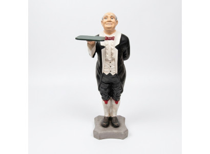 Butler Figur Statue Figuren Statuen Skulptur Restaurant Hotel 110cm Ablage Neu
