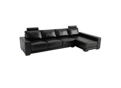 Ledersofa mit USB Wohnlandschaft Ecksofa Eck Garnitur Design Modern Sofa A1121C