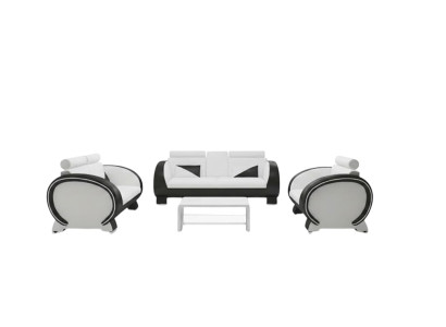 Ledersofa Sofa + USB Sofa 3 Sitzer Relaxcouch mit Barfunktion Designer Garnitur