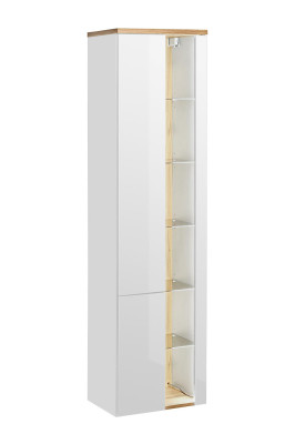 Design Badezimmer Möbel Bad 3 tlg. Set Garnitur Schrank Waschbecken Beleuchtung